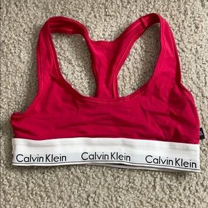 Clavin Klein sports bra